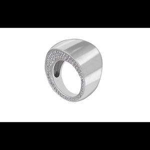 Traci Lynn Silver Gold Mine Ring